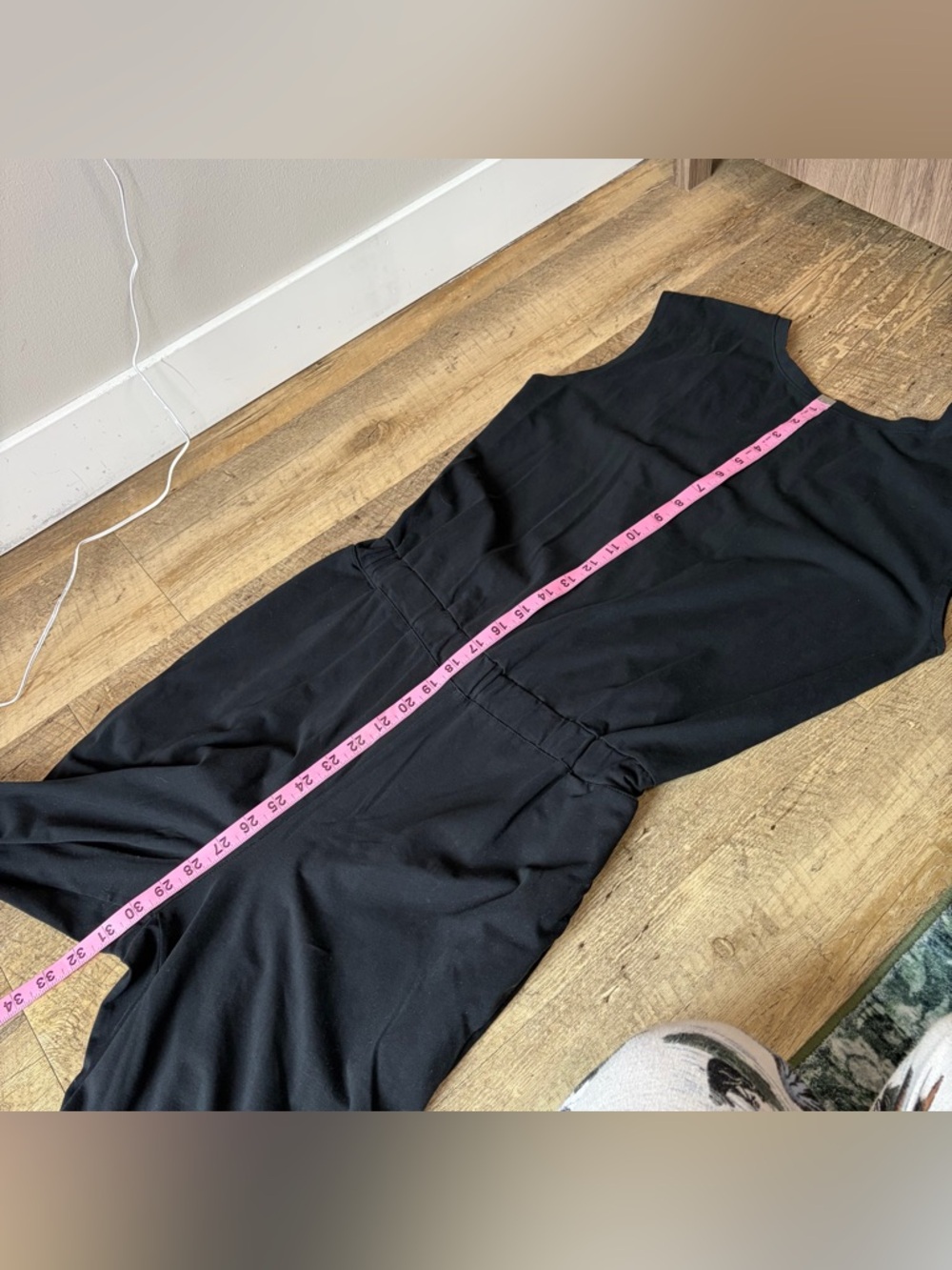 Stefanel Black Cotton Jumpsuit - Picture 10 of 14
